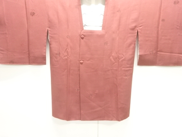 JAPANESE MICHIYUKI COAT / WOVEN FLOWER ARABESQUE